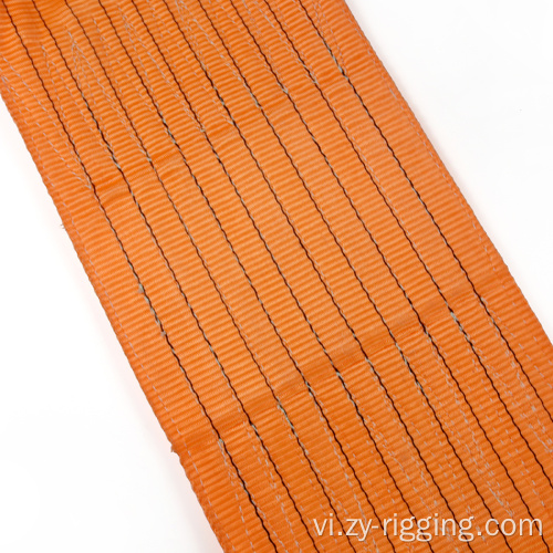 10 tấn màu cam phẳng sling sling
